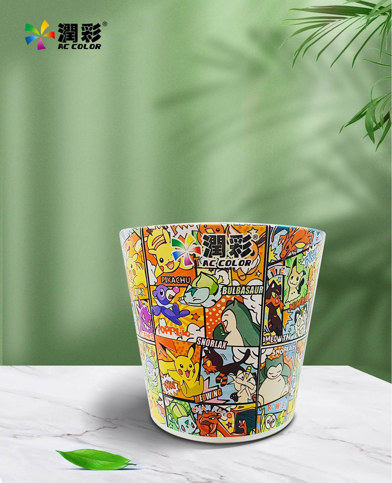 高落差圓柱體打印機(jī)效果